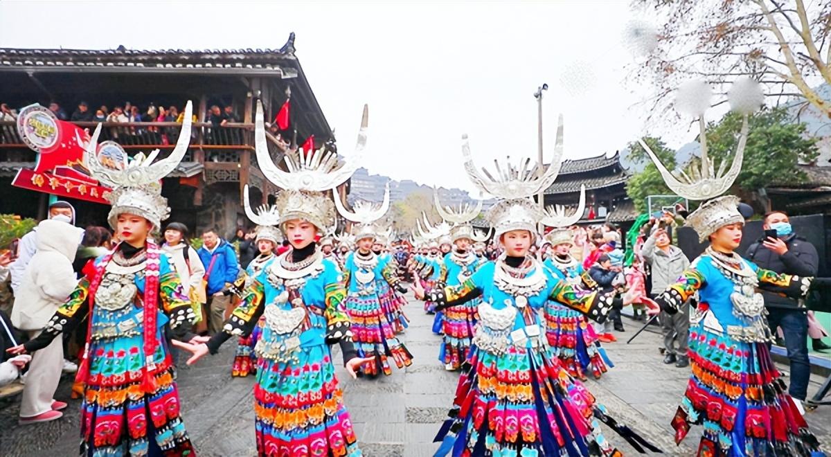 贵州西江千户苗寨景区文旅融合助力乡村振兴