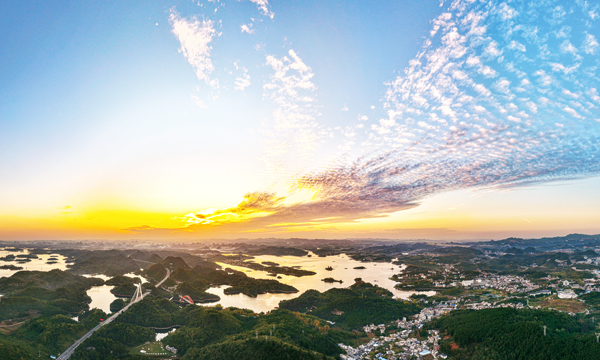 多彩贵州 爽爽贵阳 湖城清镇系列报道之二十五